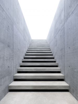 Indoor Concrete Steps